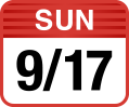 SUN 9/17